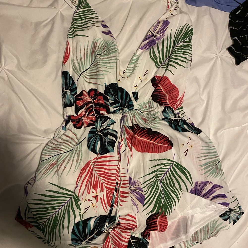 Tropical romper